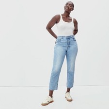 Everlane The Curvy 90's Cheeky Jean Light Wash Size 29