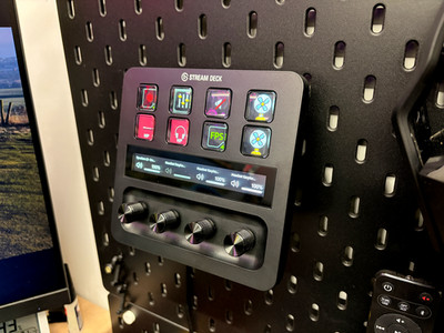 IKEA Skadis Pegboard Mount for Stream Deck + Plus