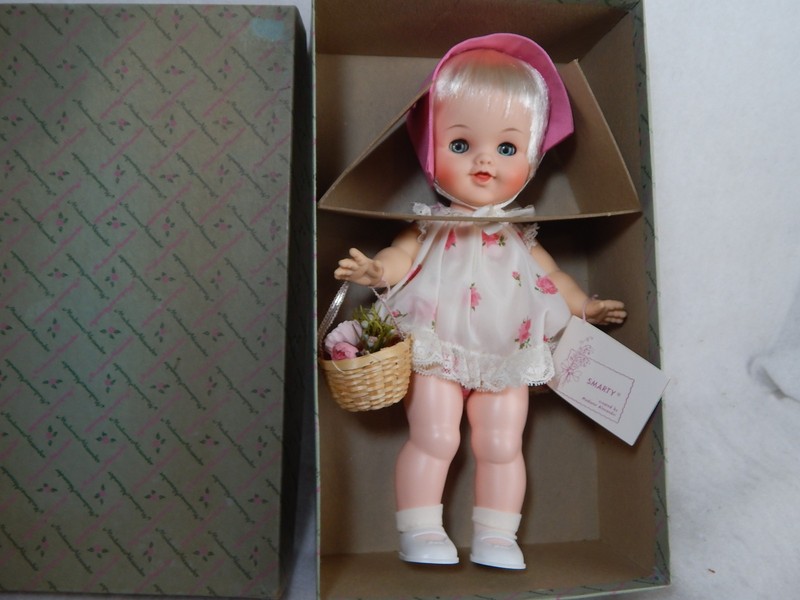 Vintage 1962-63 12” Madame Alexander SMARTY Doll MIB w/Tag