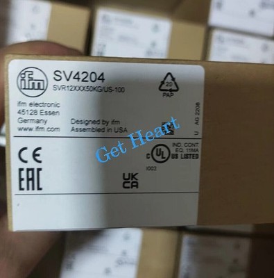 1pcs IFM SV4204 Vortex Flow Sensor SVR12XXX50KG/US-100  FedEx or DHL or UPS *kk