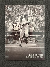 2018 Topps On Demand Black & White Derek Jeter #HM-3 Historical Moments 3K Hits
