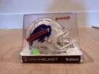 Keon Coleman Signed Buffalo Bills Riddell NFL Mini Helmet COA