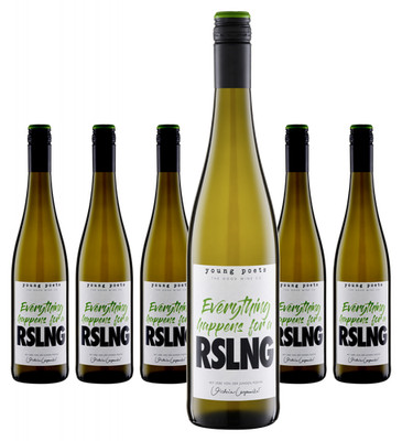 6 x Young Poets Everything Happens for a Riesling trocken   2024