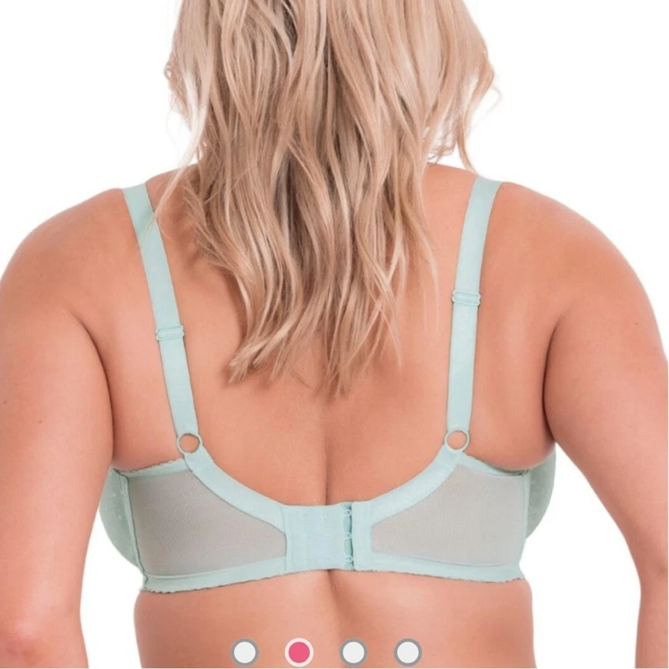 NWT Curvy Kate Victory Polka Dot Balcony Bra in Mint - Size 32H - Image 2 of 4