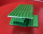 Lego flat plates - lot of 13 green various sizes — photo 3