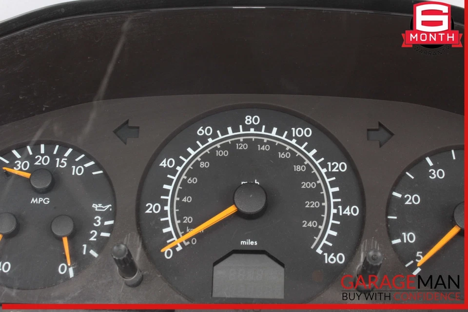 Cuadro de instrumentos velocímetro 98-99 Mercedes R129 SL500 S500 1404407711 Foto 4 de 4