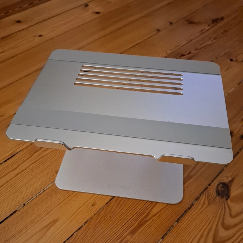 BoYata Laptopständer, Multi-Angle Laptop Ständer mit Heat-Vent, Verstellbarer N