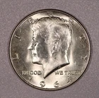 New Listing1964-P "Kennedy" Half-Dollar SILVER Coin, Almost Uncirculated Condition