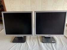 Coppia Monitor Per Pc Acer AL1716 Funzionanti Con Schermo Senza Difetti