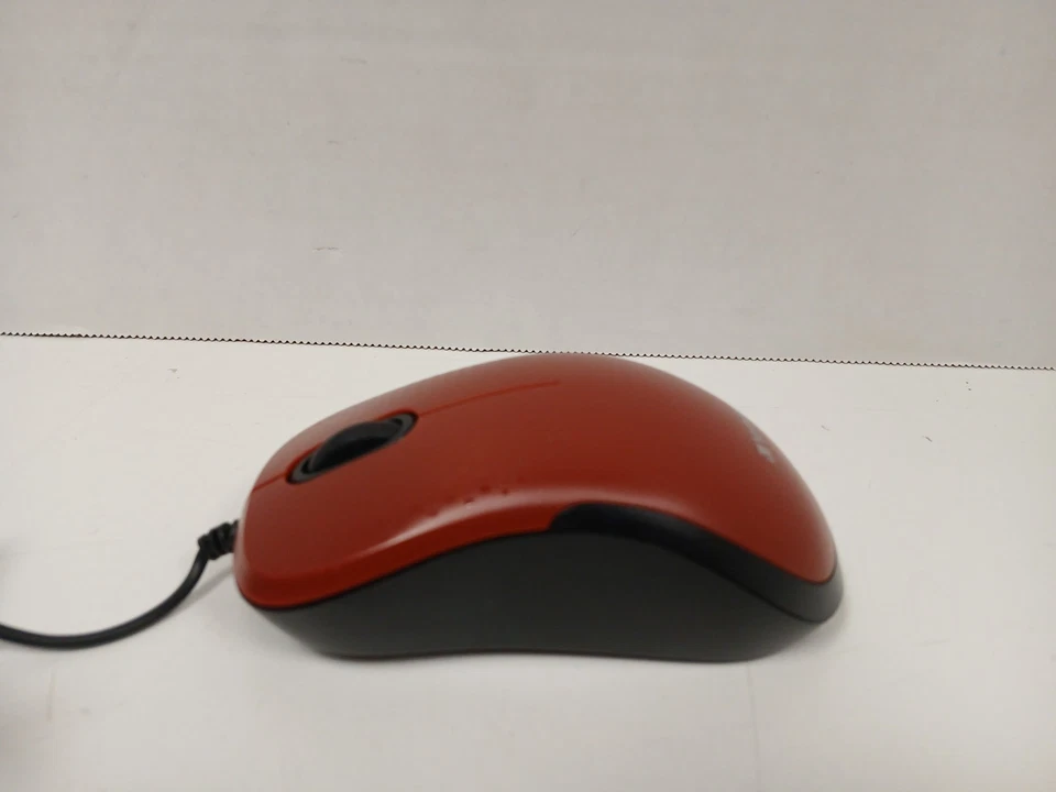 Ratón con cable Verbatim 70758, rojo Foto 2 de 4