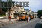35mm Slide YUGOSLAVIA Tram Strassenbahn Dubrovnik 8 1964 Original