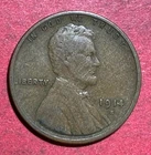 1914S US LINCOLN Cent! "San Francisco" Mint! VG/FINE! Lower Mintage! Old Coins!