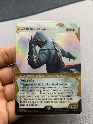 altair mtg card MTG Magic The Gathering Altair Ibn-La'Ahad Mythic Showcase Textured Foil  0268
