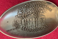 George Washington Christ Church Alexandria Mt Vernon Sterling Souvenir Spoon 13g