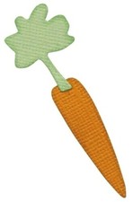 Quickutz Lifestyle 2" X 2" Cutting DIE ----  Carrot 