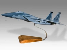 McDonnell Douglas F-15C Elmendorf Game Cocks Desk Wood Aircraft Model Small 1/72