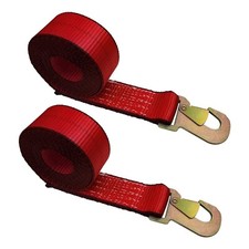 2 Pack 2 X 10 Wheel Lift Strap W Flat Snap Hook For Rollback Tow Truck Dolly 2 Pack 2 X 10 Wheel Lift Strap W Flat Snap Hook For Rollback Tow Truck Dolly