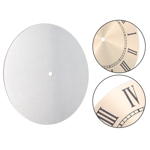 Clock Dial Face Home Ornament For Livingroom Bedroom Decoration Flat Profile - Picture 2 of 23
