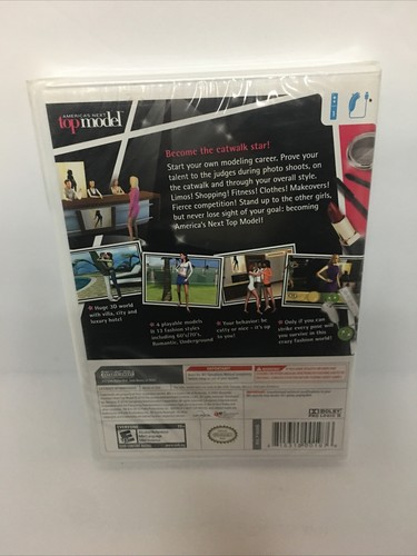 America’s Next Top Model Nintendo Wii Brand New Sealed - Picture 2 of 3