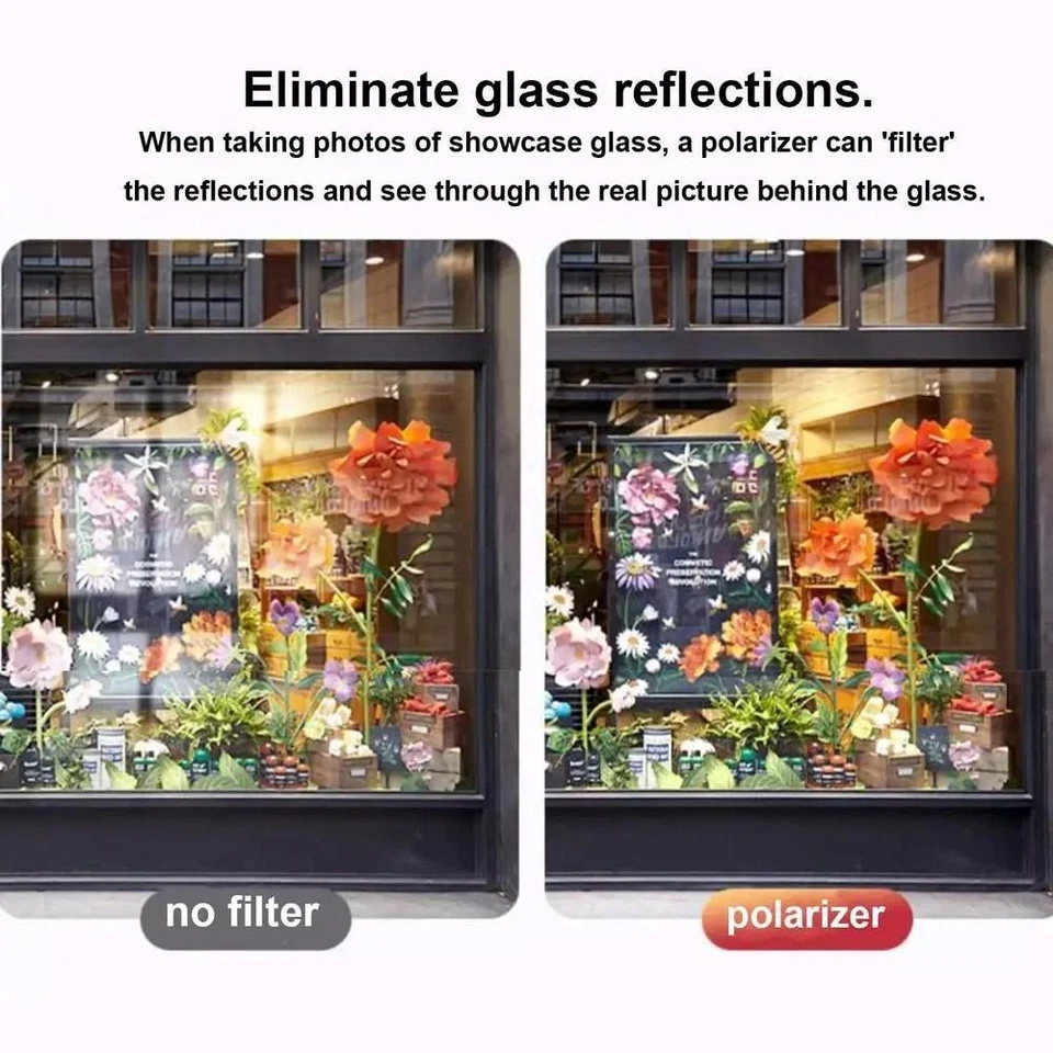 High-definition CPL Filter with Clip 52mm Cpl Polarizing Lens Smartphones - Image 4 of 4