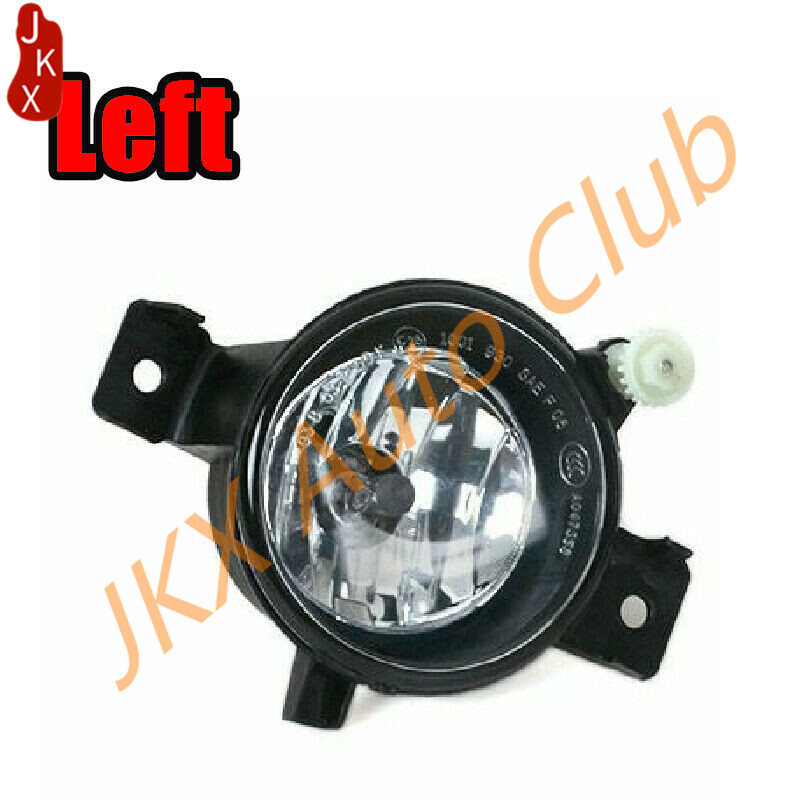 Pair Front Bumper Fog Lights For BMW X5 E70 Sport Package 2011-2013 – Clear Lens, Black Housing, 12V