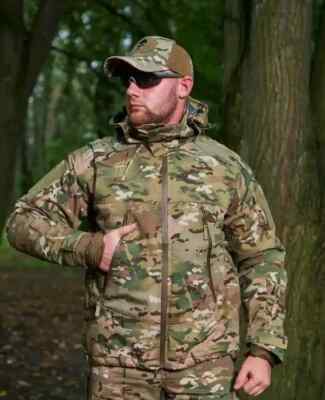 Autumn-winter multicam tactical jacket, moisture-resistant military