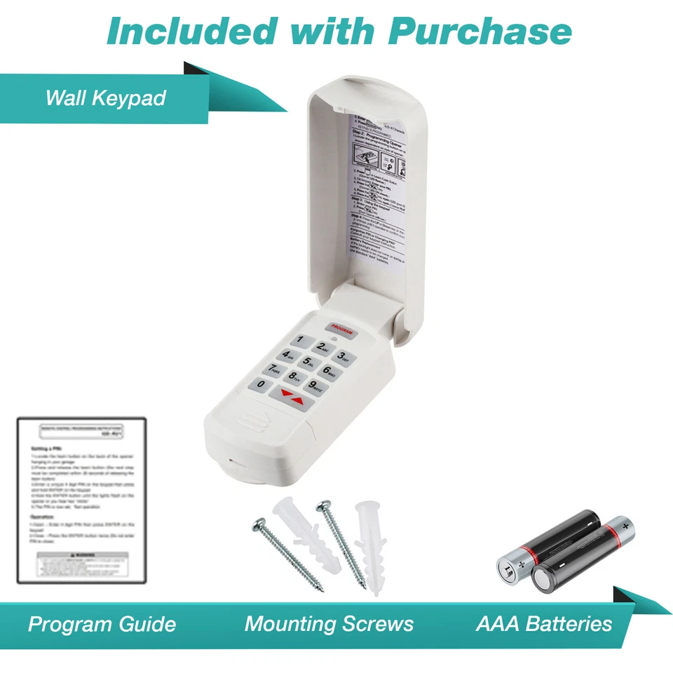 GS For Genie Garage Door Open Remote Wireless Keyless Keypad GK-R