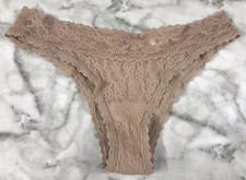 Vintage Victoria's Secret Low Rise Cheekiny ThongPanty Lace Sz Small