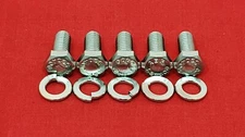 1939-48 FORD TIMING COVER BOLTS KIT V8 FLATHEAD STAINLESS STEEL HEX SCREW SET