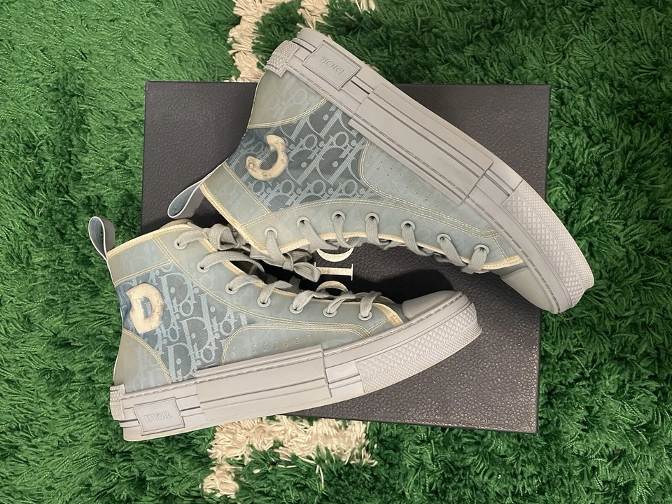 Size 9 - Dior B23 High Dior Oblique - Blue - Image 3 of 4