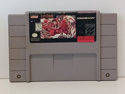 Jeu Secret Of Evermore - Version US Pour Super Nintendo (SNES), état Correct