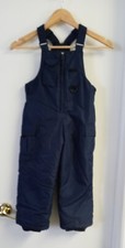 Arctic Quest Kids Snow Overalls Pants Blue Size 4T