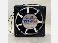 1 PCS COOLTRON Fan FA1238B22W7-97-Y1 220V 12038 12CM 7 blades Aluminum frame