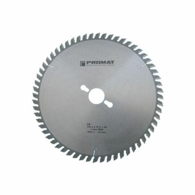 PROMAT Carbide Precision Circular Ø 11 13/16in No. of Teeth 72 Drilling 1 3/16in