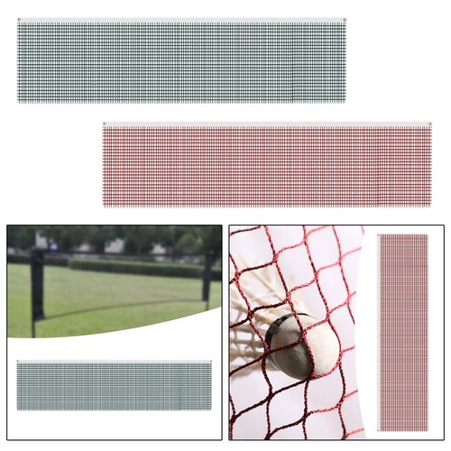 Filet De Badminton De Remplacement Portable, Hauteur 76 Cm, Mailles 2.5x2.5 Cm, Résistant Aux Intempéries Pour Usage Extérieur Et Intérieur
