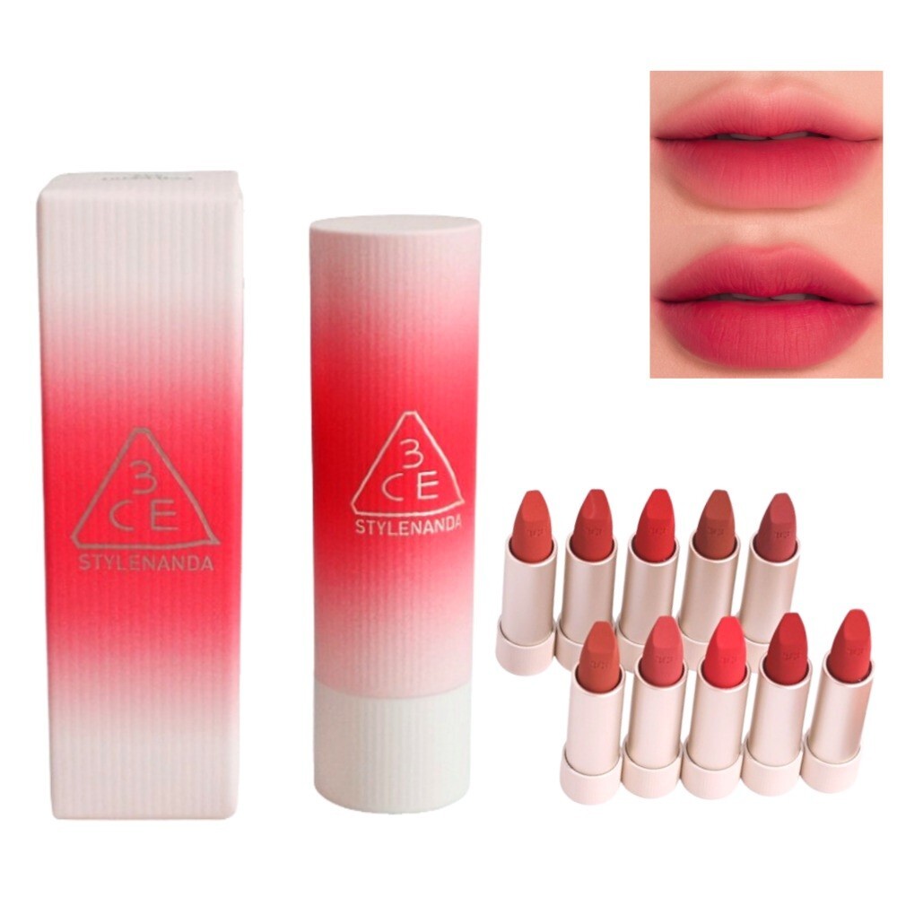 3CE Cashmere Hug Lipstick 10 Colors 3.5g | eBay