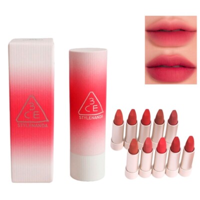 3CE Cashmere Hug Lipstick 10 Colors 3.5g