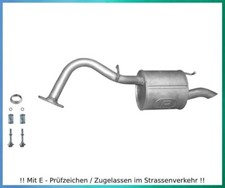 Endschalldämpfer Toyota Yaris 1.0 VVT-i,  Made in France Auspuff Dichtung