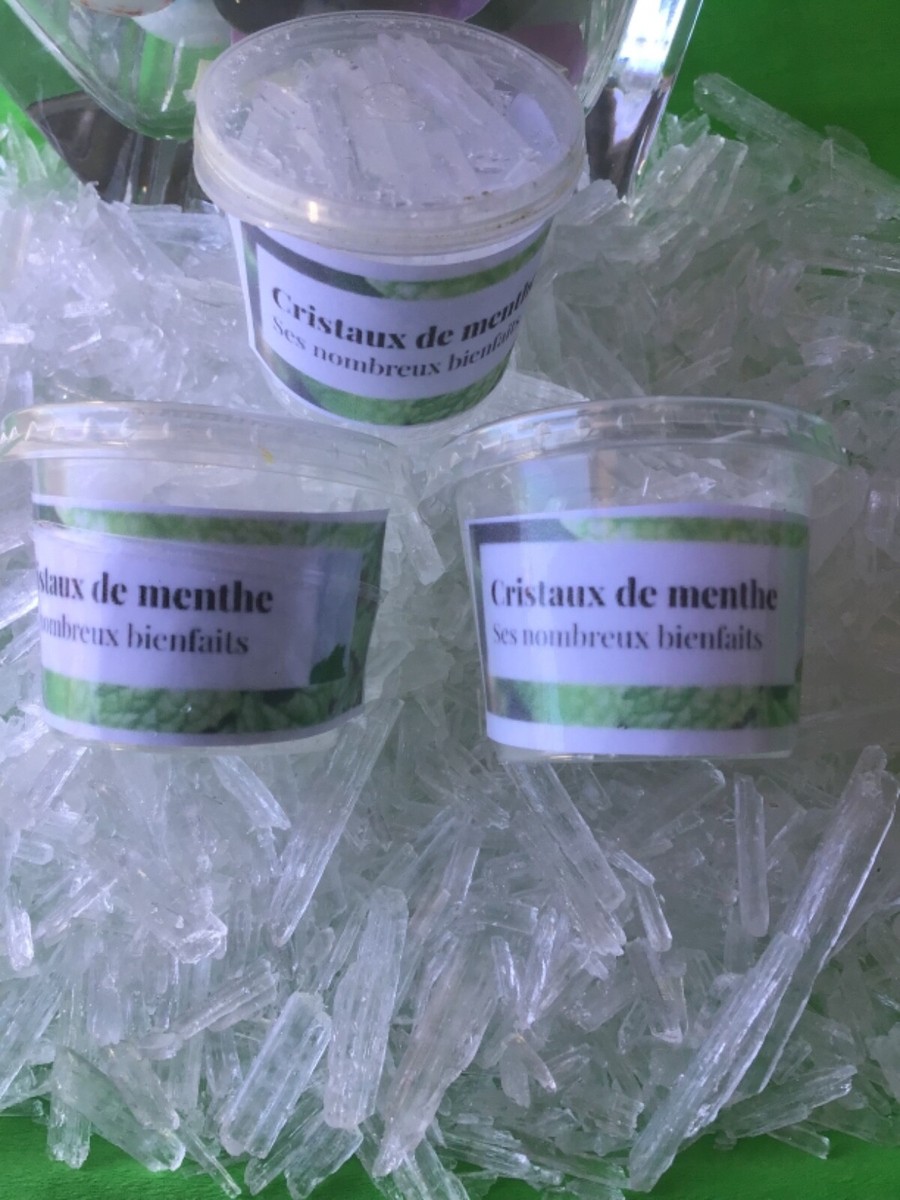 CRISTAUX DE MENTHE APHRODISIAQUE 30 g inhalation, massage Rétrécissement  Vagin