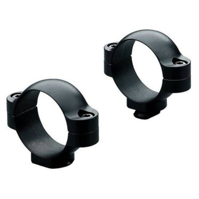 Leupold 51718 STD Rings Ring Set 30mm Diameter Low Black Matte
