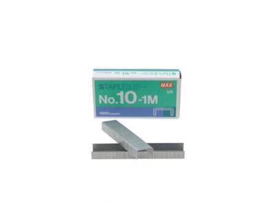 MAX Mini Staples #10 - For HD-10FL ergonomic stapler, 1000 pack