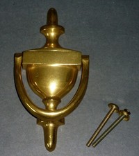  PARKER  Brass Door Knocker 