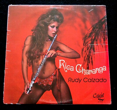 RUDY CALZADO-RICA CHARANGA-LATIN,SALSA-1986-CAIMAN RECORDS-SEALED LP