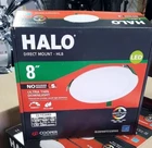 Halo 8 英寸直接安装 HLB LED 可调光嵌入式灯套件 HLB8169FS1EMWR 