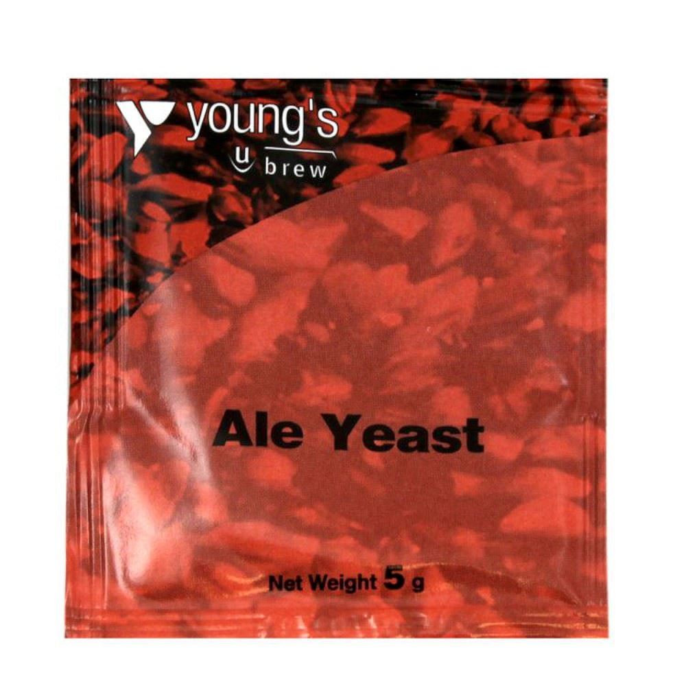 YOUNG'S Ale Yeast- 5g Sachet treats 23L - Home Brew Beer Making