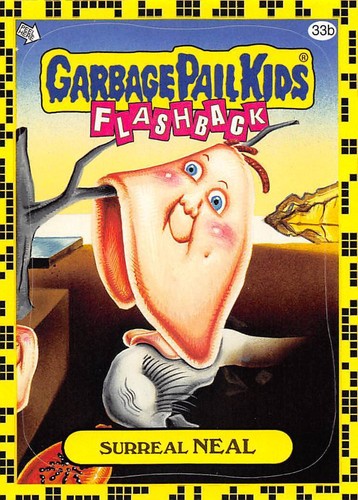 GARBAGE PAIL KIDS 2011 FLASHBACK SERIES 2 PICK-A-CARD YELLOW BASE STICKERS TOPPS - Picture 132 of 321