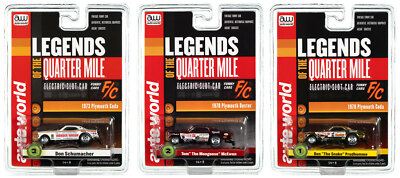 Auto World HO Slot Car SC369 - Legends of the Quarter Mile 4Gear