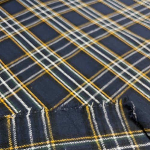 £7.99 Soft Brushed Tartan Check Plaid Winceyette printed Fabric MA1580 - Picture 59 of 157