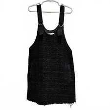 Zara Kids Black Casual Tweed Look Dress