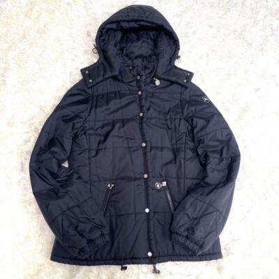 Burberry Blue Label padded jacket M big logo black M F/S Burberry Blue Label padded jacket M big logo black M F/S